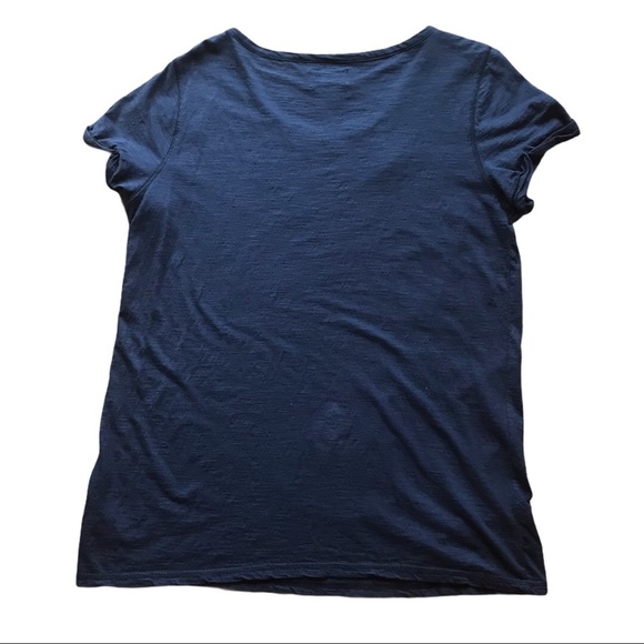Ralph Lauren Polo Ladies Blue Sequence T-Shirt Tee - Picture 9 of 12